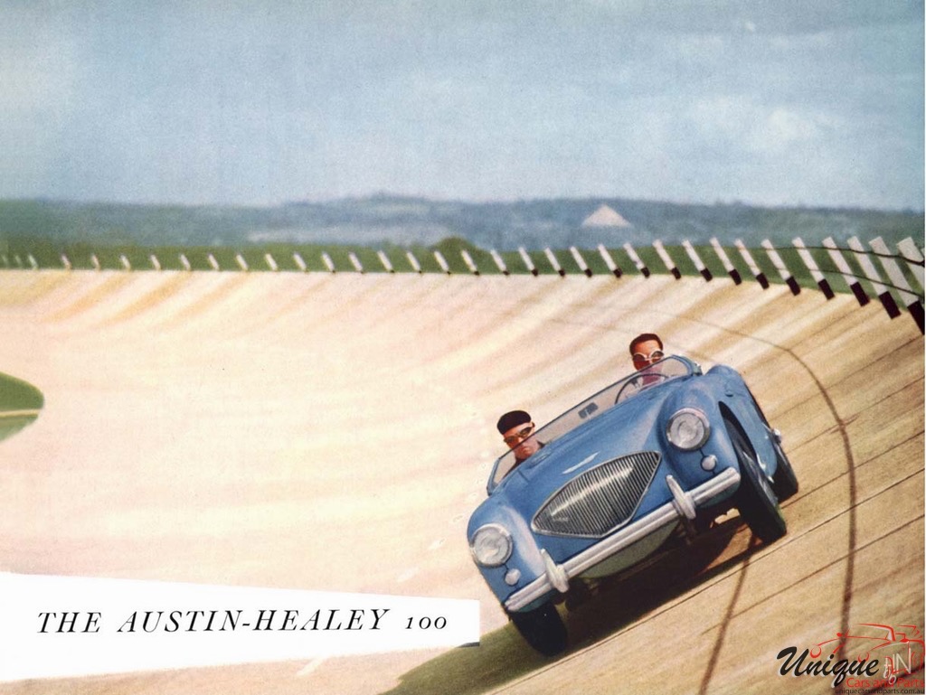 1953 Austin Healey 100 Brochure Page 15